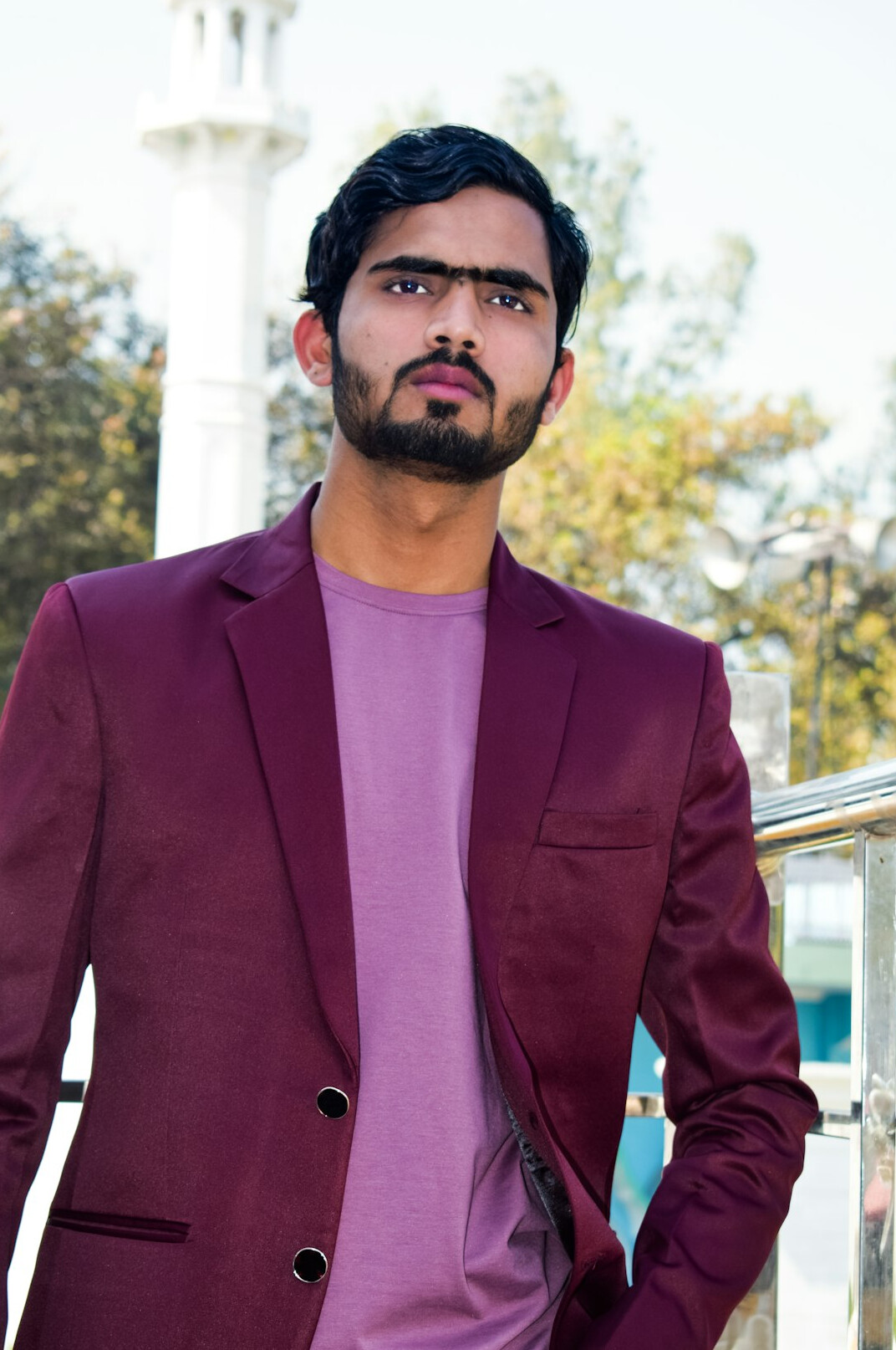 Portrait of a man in a blazer