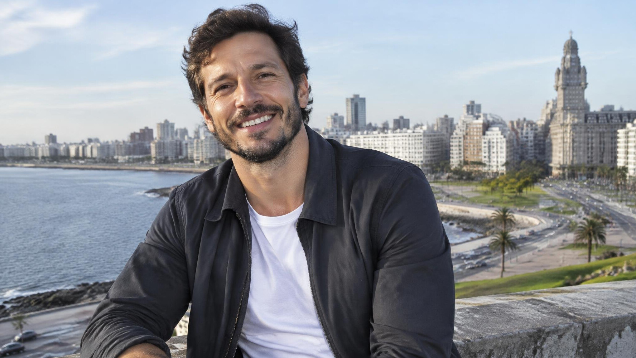 uruguayan celebrity smiling